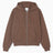 Gramicci One Point Zip Hooded Erkek Sweatshirt Brown