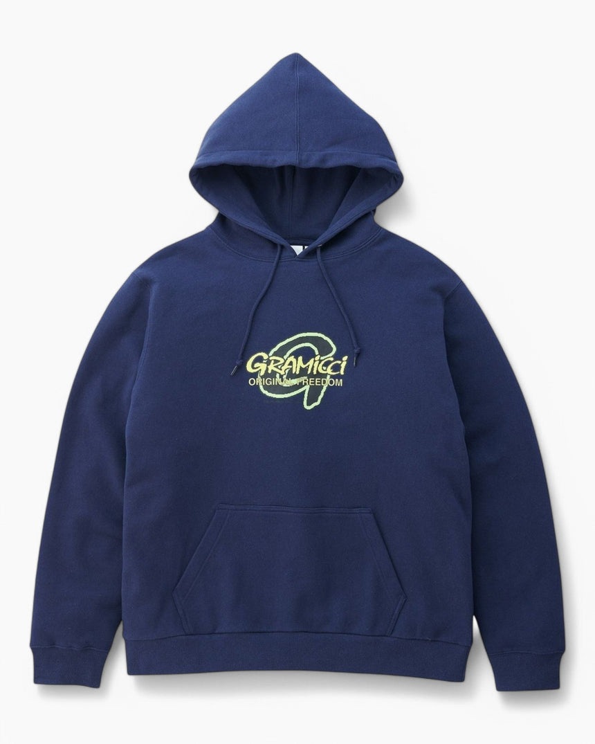 Gramicci Pixel G Hooded Sweatshirt Navy