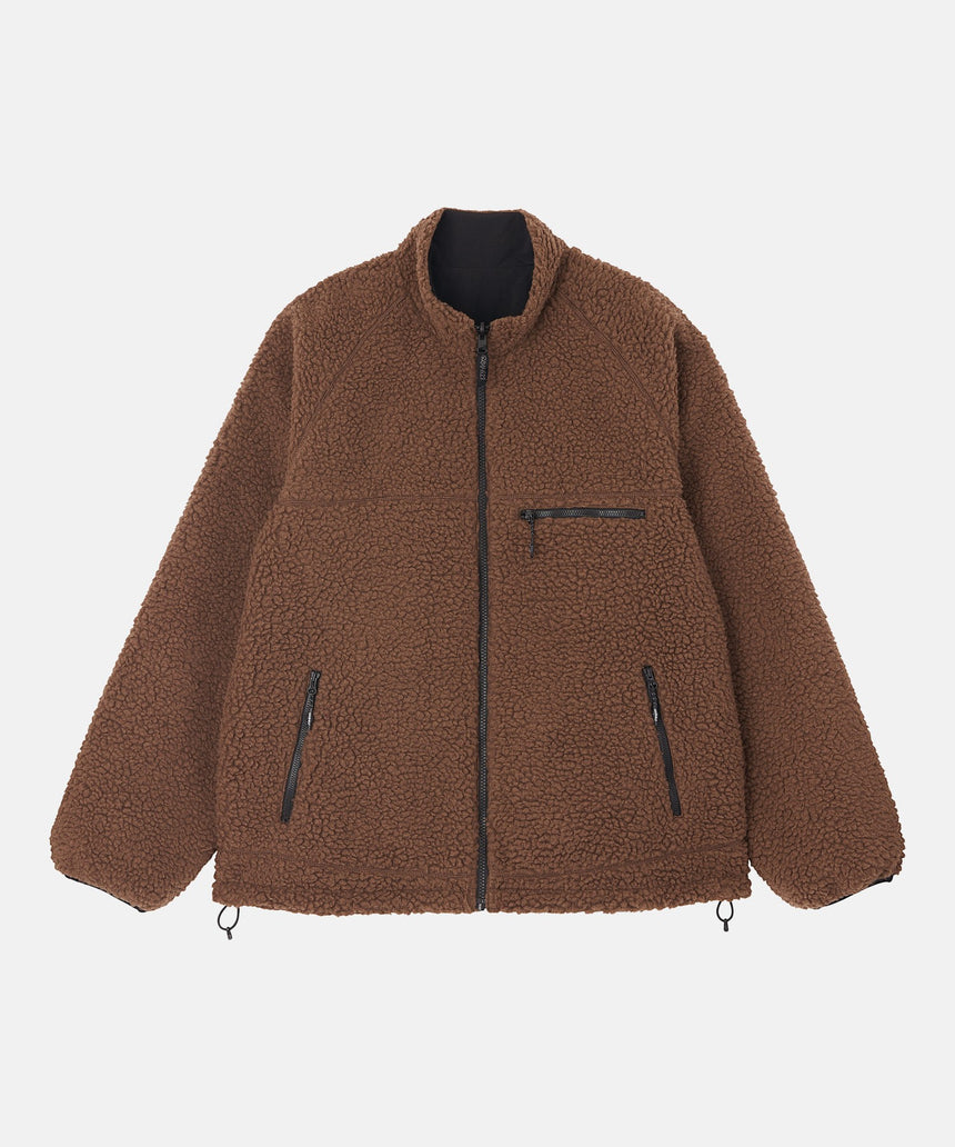 Gramicci Reversible Sherpa Erkek Ceket Dark Brown-Black