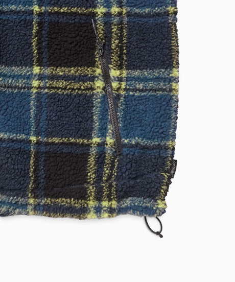 Gramicci Reversible Sherpa Plaid Erkek Ceket Plaid-Black