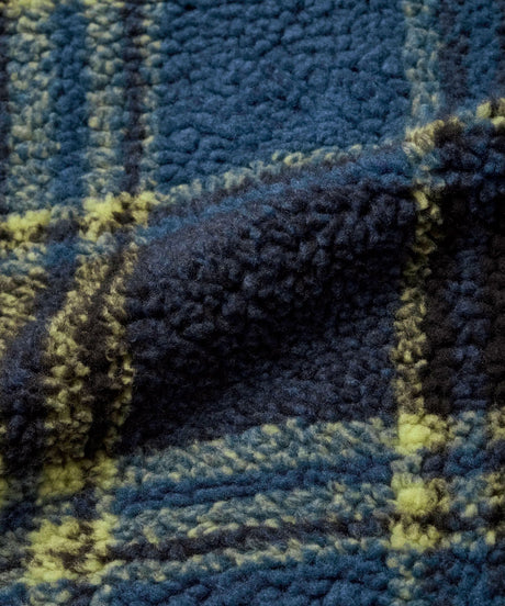 Gramicci Reversible Sherpa Plaid Erkek Ceket Plaid-Black
