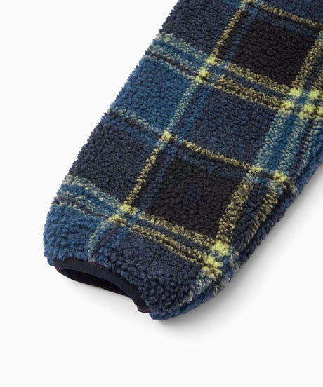 Gramicci Reversible Sherpa Plaid Erkek Ceket Plaid-Black