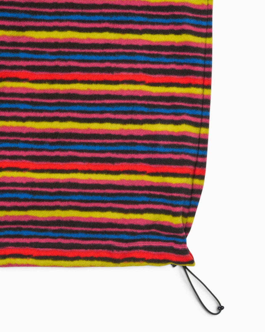 Gramicci Thermal Fleece Pullover Sweatshirt Multi-Stripe