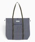 Gramicci Utility Tote Bag Navy Check