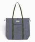 Gramicci Utility Tote Bag Navy Check