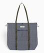 Gramicci Utility Tote Bag Navy Check
