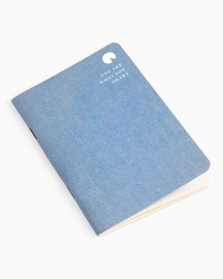 Happily Ever Paper Motto Share Defter Blue