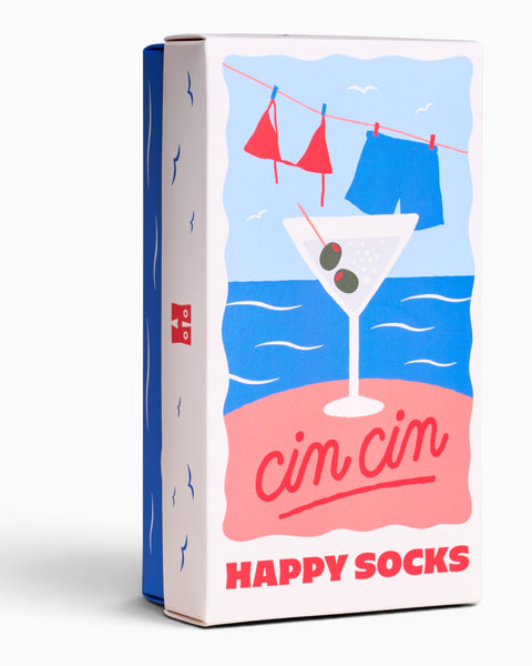 Happy Socks Cin Cin Gift Set 3 Pack Çorap - vitruta