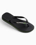Havaianas Brasil Logo Erkek Terlik Black