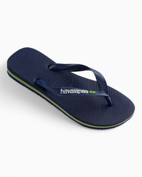 Havaianas Brasil Logo Erkek Terlik Navy Blue