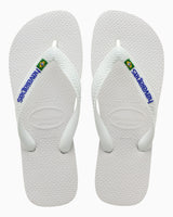 Havaianas Brasil Logo Erkek Terlik White