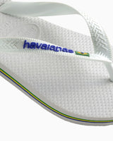 Havaianas Brasil Logo Erkek Terlik White