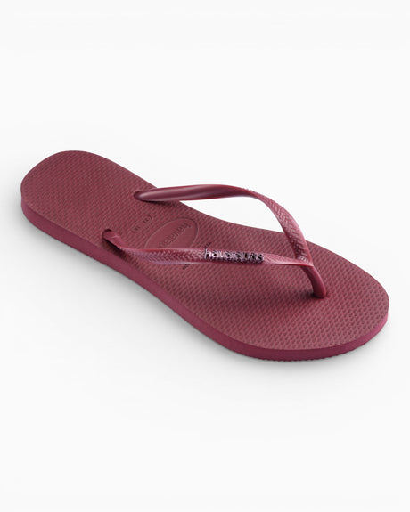 Havaianas Slim Logo Metallic Kadın Terlik Amaranth