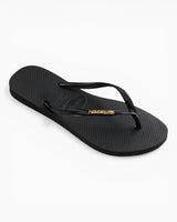 Havaianas Slim Logo Metallic Kadın Terlik Black