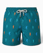 Hawksbill Seahorse Erkek Şort Mayo Dark Green