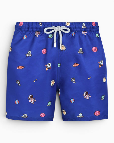 Hawksbill Space Erkek Şort Mayo Dark Blue