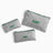 HAY Design Candy Mono Wash Bag Flat (Set of 3) Grey