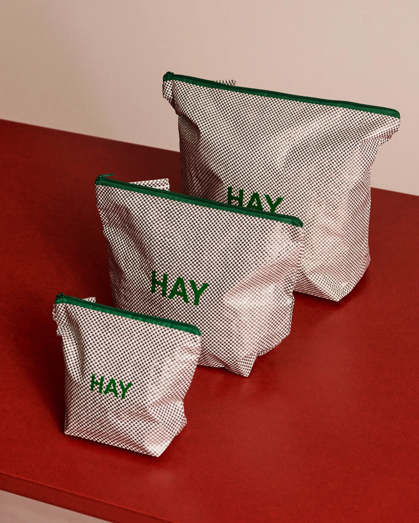 HAY Design Candy Mono Wash Bag Wash (Set of 3)