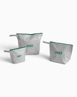 HAY Design Candy Mono Wash Bag Wash (Set of 3) Grey