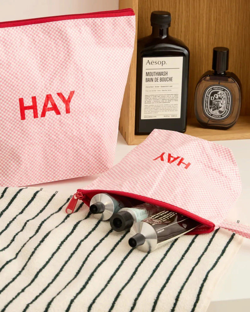 HAY Design Candy Mono Wash Bag Wash (Set of 3)