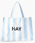 HAY Design Candy Stripe Medium Blue/White