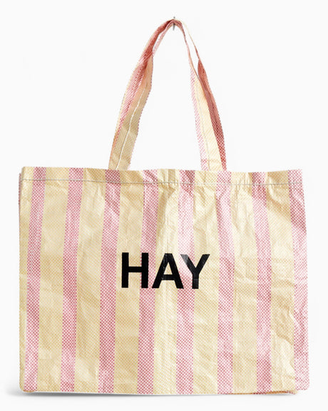 HAY Design Candy Stripe Medium Red/Yellow