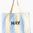 HAY Design Candy Stripe Medium Yellow/Blue