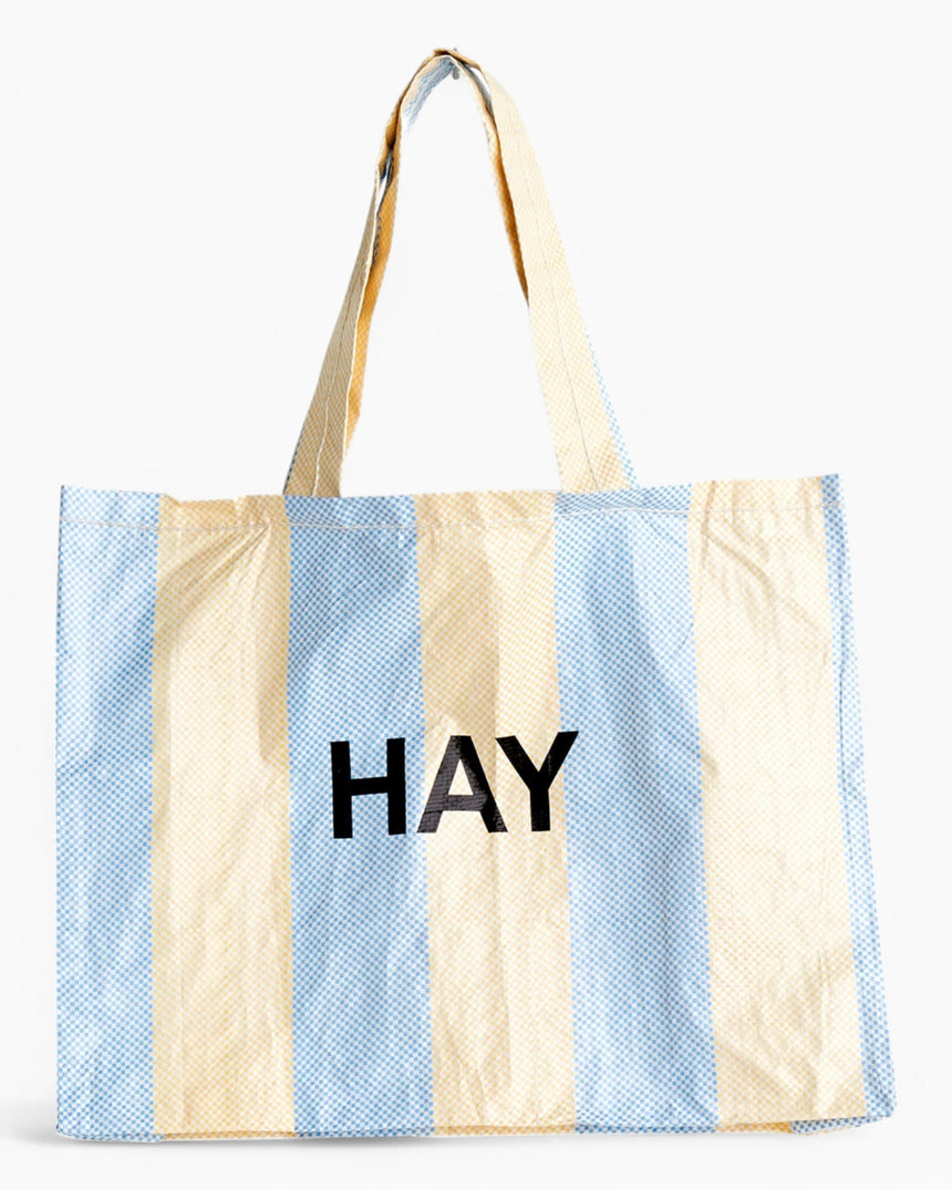 HAY Design Candy Stripe Medium Yellow/Blue