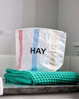 HAY Design Candy Stripe Wash Bag Medium