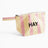 HAY Design Candy Stripe Wash Bag Small Red/Yellow