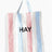 HAY Design Candy Stripe X-Large Blue/Red/White