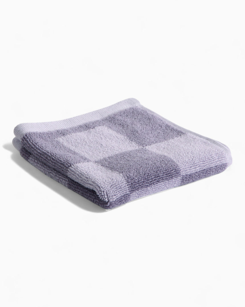 HAY Design Check Wash Cloth Lavender