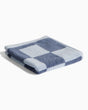 HAY Design Check Wash Cloth Steel Blue