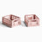 HAY Design Colour Crate Mini (Set of 2) Blush
