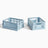 HAY Design Colour Crate Mini (Set of 2) Soft blue