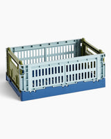 HAY Design Colour Crate Mix Small Dark Blue