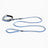 HAY Design Dogs Leash Braided Blue/White