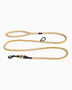 HAY Design Dogs Leash Braided M/L Off-white/Ochre