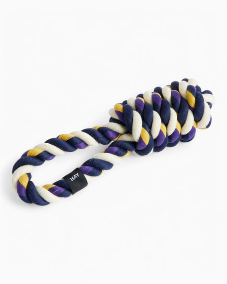 HAY Design Dogs Rope Toy Blue/Purple/Ochre