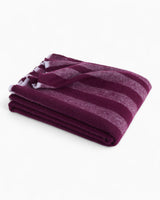 HAY Design Duo Throw Battaniye Plum