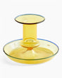 HAY Design Flare Candleholder Yellow