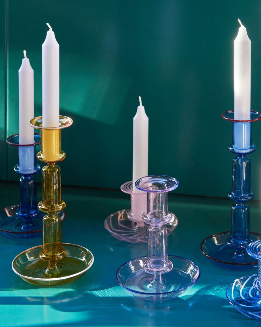 HAY Design Flare Stripe Candleholder