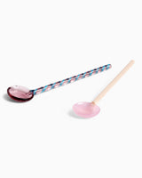 HAY Design Glass Spoons Round Set of 2