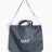 HAY Design Grid Crossover Bag Medium Dark Blue