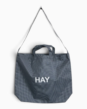 HAY Design Grid Crossover Bag Medium Dark Blue