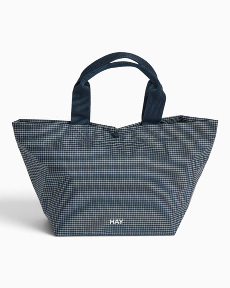 HAY Design Grid Everyday Bag Mini Dark Blue