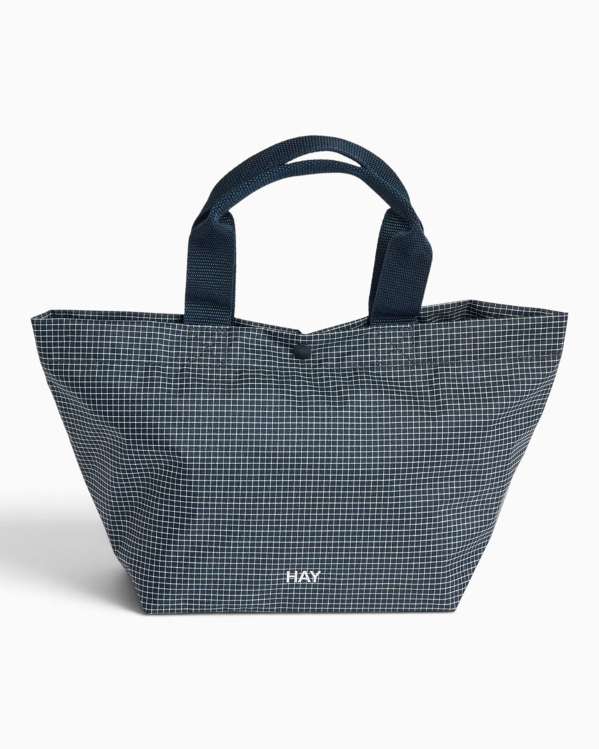HAY Design Grid Everyday Bag Mini Dark Blue