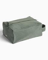 HAY Design Grid Wash Bag Small Dark Green