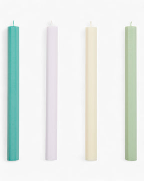 HAY Design Hexagon Candle Set of 4 Pastel