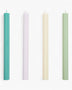 HAY Design Hexagon Candle Set of 4 Pastel